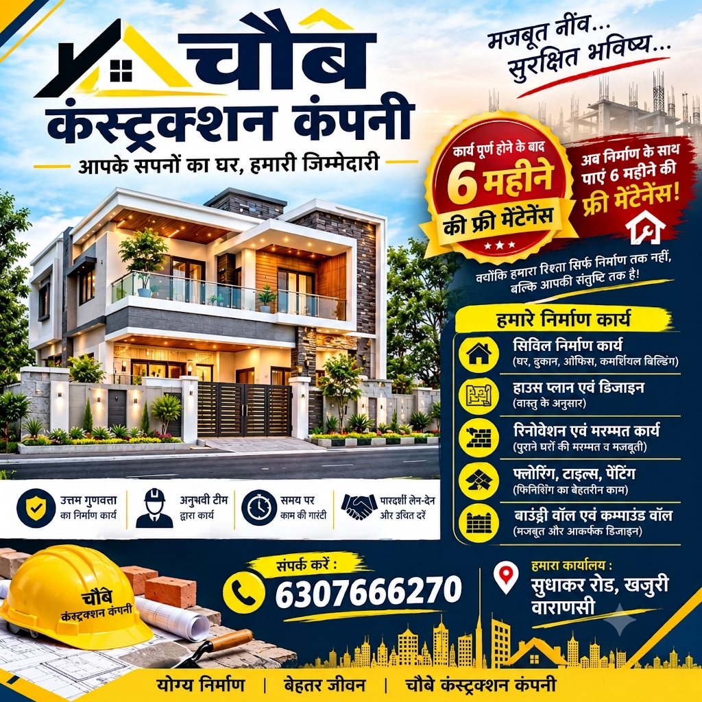 Chaubey construction company 
